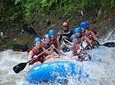 Canopy & Rafting combo Adventure Tour at Hacienda Pozo Azul from San Jose