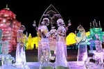 Private Tour to Guyaju Cave Dwellings and Longqing Gorge Ice Lanterns Festival