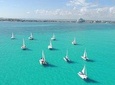 Isla Mujeres Tour on Catamaran with Snorkel, Open Bar, Buffet & Beach club