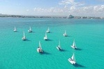 Isla Mujeres Tour on Catamaran with Snorkel, Open Bar, Buffet & Beach club