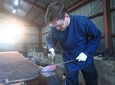 Make your own kitchen knife with a master blacksmith in Shimanto