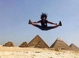 Full Giza pyramids tour solor Boat Great pyramid camel ride