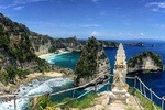 1 Day Tour of Beautiful Atuh Beach & Teletubbies Hill on Nusa Penida island Bali