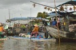 Cycling inner Mekong BenTre TraVinh NgaNam floating market 3days