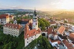 Private Sightseeing transfer from Prague to Zell am See via Cesky Krumlov