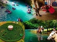 BLUE RIVER COMBO: WHITE WATER TUBING-HORSE BACK RIDING & LABYRINTH TOUR