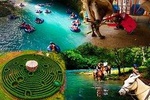 BLUE RIVER COMBO: WHITE WATER TUBING-HORSE BACK RIDING & LABYRINTH TOUR