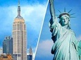 Open Sprinter Full-Day NYC tour w/Statue of Liberty & Empire State Building(opt)