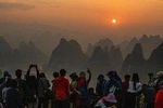 Half-Day Yangshuo Xianggong Mountain Sunrsie Private Tour from GUILIN hotel