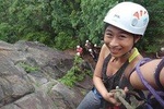 Half day rock climbing and rappelling experience just in Taipei city, Taiwan