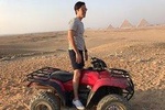 camel ride and quad bike around the gate of Giza pyramids 