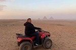 Giza pyramids quad bike camel ride sphinx Nile crusie tour