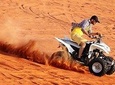 Red Dunes by Quad Bike with VIP Camp, Camels, Sandboarding & Falcon