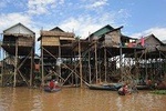 Floating Villages, Tonle Sap Lake and Mangrove Forest from Siem Reap