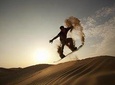 Private Dubai Sandboarding Safari with Desert Dune Bashing