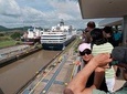 Transfer to Panama Canal (Miraflores Locks)