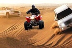 Morning Dune Bashing, Including Camel Riding and Sand Boarding from Dubai