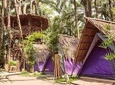 Eco tents at Tadom Hill Resort with Diving Platform, Water Swing & Tarzan Swing