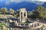 Transfer to Corfu from Athens with a visit to Delphi or vice versa