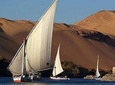SAIL TRIP WITH FELUCCA AND VISIT THE NUBIAN VILLAGE WITH MOTORBOAT FROM ASWAN