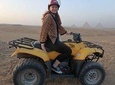 quad bike around Giza pyramids sahara