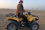 quad bike around Giza pyramids sahara