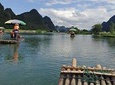 Guilin airport(KWL) Pick up and Yangshuo Yulong bamboo boat Private Day Tour