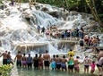 Jamaica Dunn's River Falls Snorkel Cruise with Music, Open Bar from Runaway Bay