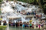 Jamaica Dunn's River Falls Snorkel Cruise with Music, Open Bar from Runaway Bay