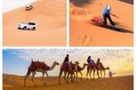 Private Desert Safari Dune Bashing, Camel Ride, Sand Boarding, Inland Sea Visit