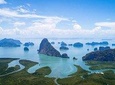 Phang Nga Bay Sea Cave Canoeing & James Bond Island by Private Speedboat Charter