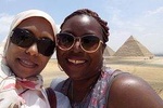 layover trip tour Giza pyramids Egyptian museum local bazaars from Cairo airport