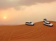 PRIVATE Dubai Desert Safari with BBQ Dinner, Camel Ride, Sand boarding & Shows