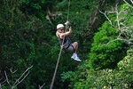 Zip line Canopy half day adventure tour near San Jose Costa rica in San Ramon