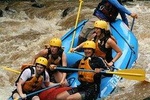 Best combination: Rafting level III with canyoning in waterfalls with tarzan swing , the nearest San Jose