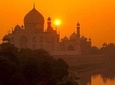 Taj Mahal In Summer