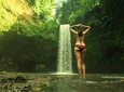 Tukad cepung waterfalls, eco village and Ubud Jungle Swing Private Day Trip