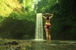 Tukad cepung waterfalls, eco village and Ubud Jungle Swing Private Day Trip