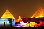 Giza Pyramids Sound and Light Show with Dinner