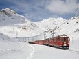 TOUR BERNINA RED TRAIN AND ST MORITZ