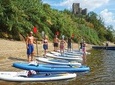 Fun & lunch - Stand Up Paddle day tour in Obidos Lagoon