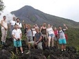 Combo La Fortuna Waterfall and Volcano Hike & Hotsprings