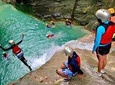 Private Whale Shark Watching and Canyoneering in Kawasan Falls Tour
