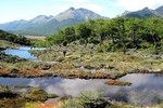 Tierra del Fuego National Park with Lapataia Bay from Ushuaia