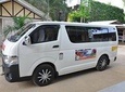 Exclusive van from port barton or san vicente to puerto princesa airport