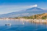 From Volcano to Sea: Private Tour of Etna and Taormina Boat Tour with Tastings