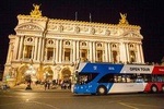 Open Tour Paris: Non-stop Sightseeing Tour by Night