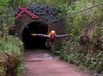 Extreme Canopy tour in Monteverde