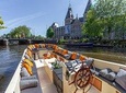 Luxury Canal Cruise starting in front of The Anne Frank House