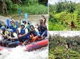White Water Rafting Bali, Tegalalang Rice Terrace, and Jungle Swing